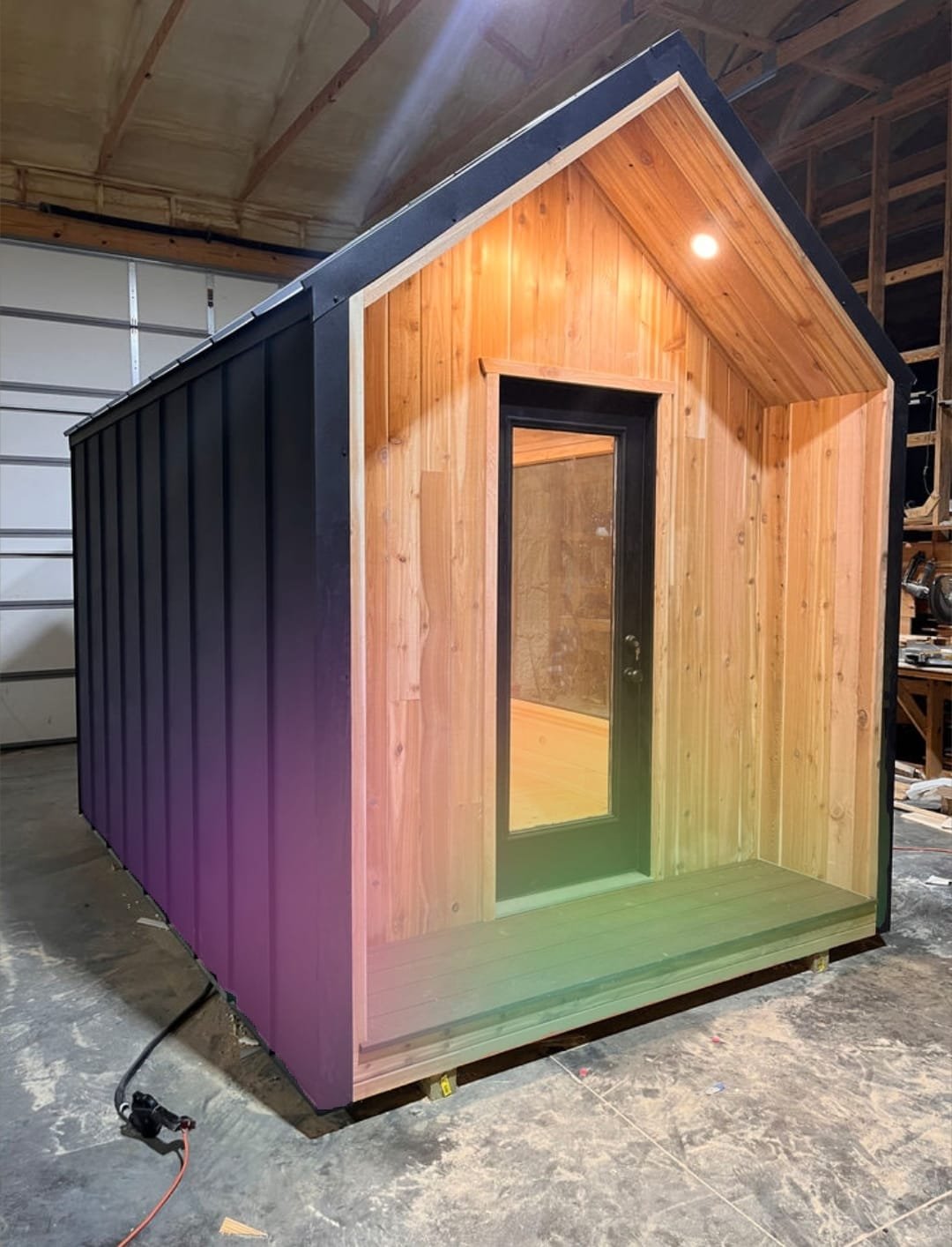 A-frame reference exterior